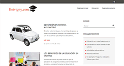 Desktop Screenshot of boivigny.com